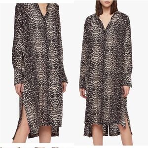 AllSaints Anya Feline Shirt Dress